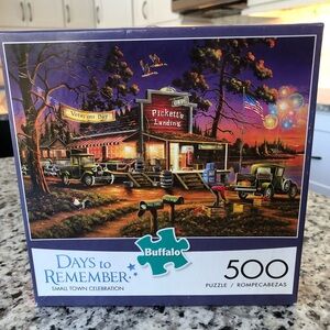 Buffalo Games & Puzzles Days To Remember 500 Piece Puzzle.
